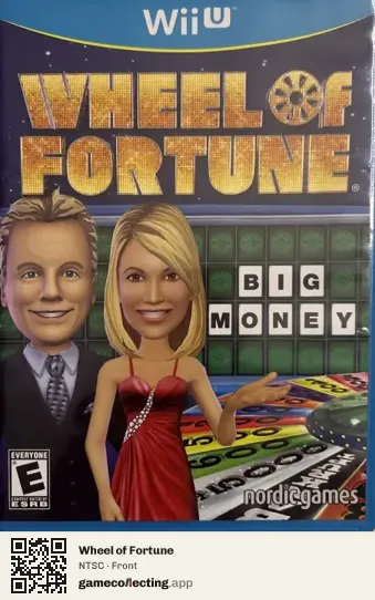 Wheel of Fortune Nintendo Wii U, NTSC box front