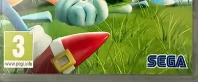 Sonic Superstars, the PEGI square on its front