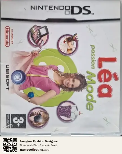 Imagine: Fashion Designer Nintendo DS, France box front
