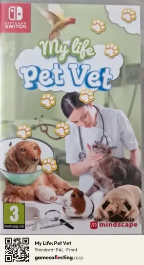My Life: Pet Vet Nintendo Switch, PAL box front