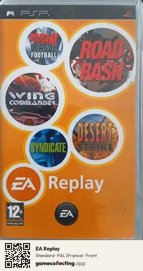 EA Replay PlayStation Portable, France box front