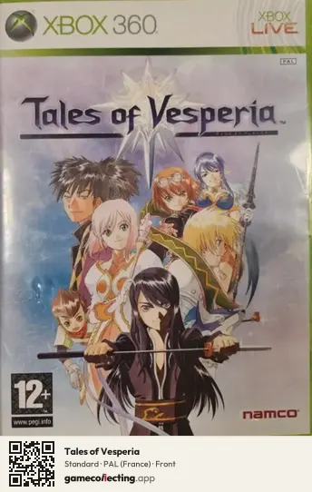 Tales of Vesperia Xbox 360, France box front