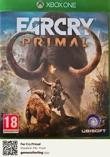 Far Cry Primal Xbox One, PAL box front
