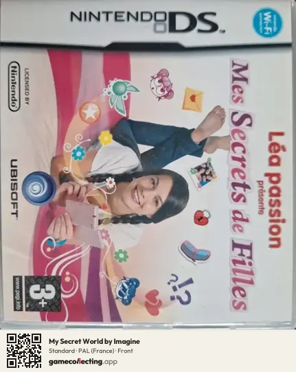 My Secret World by Imagine Nintendo DS, France box front