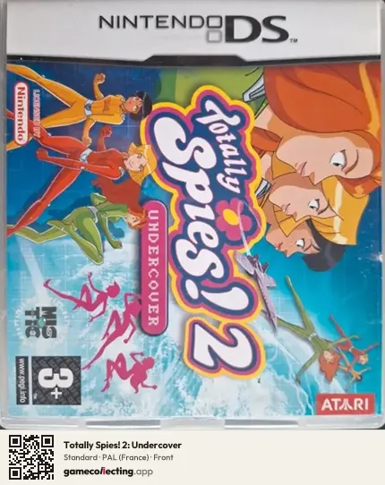 Totally Spies! 2: Undercover Nintendo DS, France box front