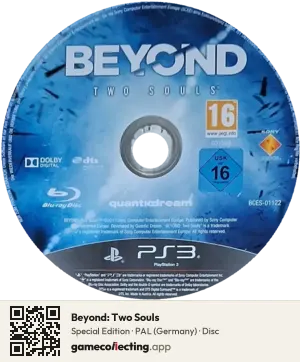 Beyond: Two Souls PlayStation 3, PAL disc