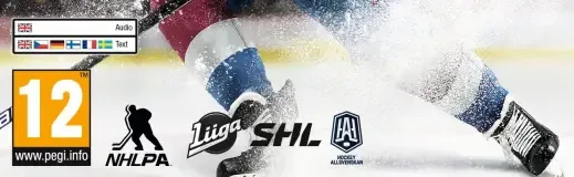 NHL 24, the PEGI square on its front
