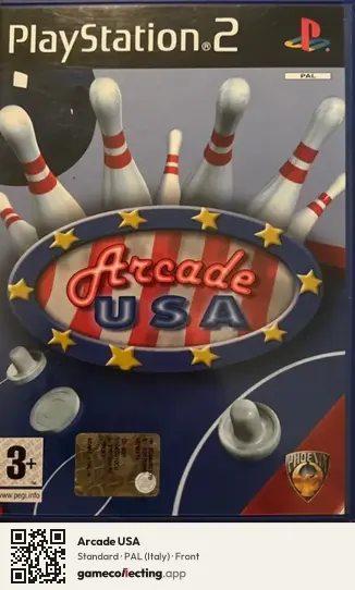 Arcade USA PlayStation 2, Italy box front