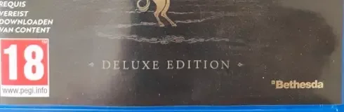 The Elder Scrolls IV: Oblivion Remastered, the PEGI square on its front