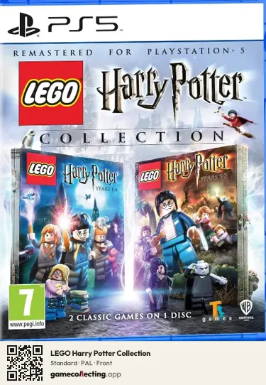 LEGO Harry Potter Collection PlayStation 5, PAL box front
