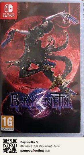 Bayonetta 3 Nintendo Switch, Germany box front