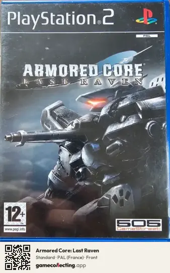 Armored Core: Last Raven PlayStation 2, France box front