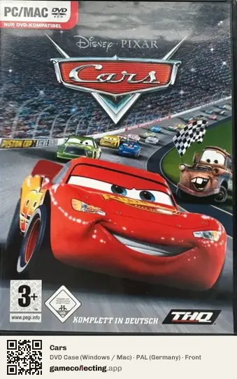 Cars Computer, Germany box front
