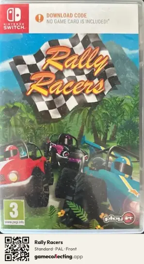 Rally Racers Nintendo Switch, PAL box front