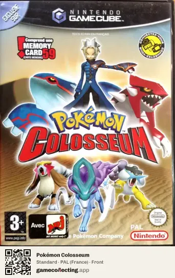 Pokémon Colosseum Nintendo GameCube, France box front