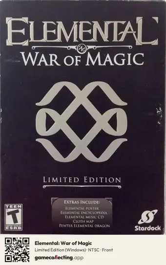 Elemental: War of Magic Computer, NTSC box front