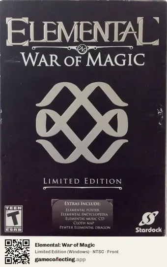 Elemental: War of Magic Computer, NTSC box front