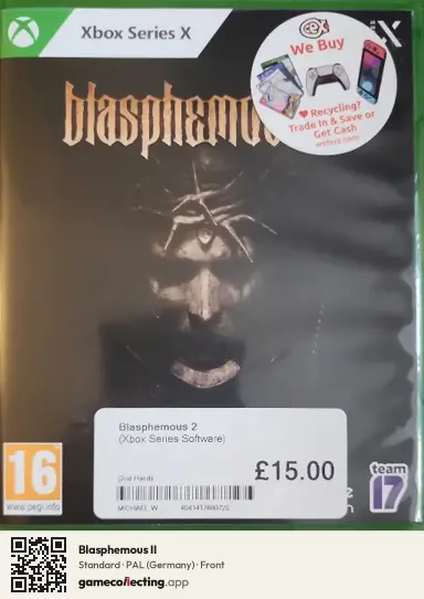 Blasphemous II Xbox Series X, Germany box front