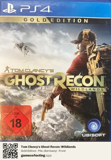 Tom Clancy's Ghost Recon: Wildlands PlayStation 4, Germany box front