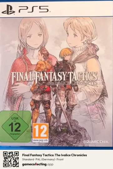 Final Fantasy Tactics: The Ivalice Chronicles PlayStation 5, Germany box front