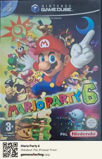 Mario Party 6 Nintendo GameCube, France box front