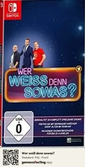 Wer weiß denn sowas? Nintendo Switch, PAL box front