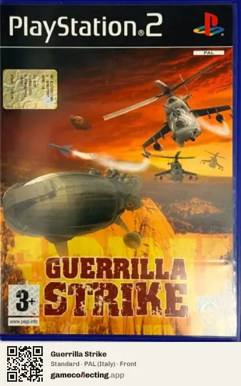 Guerrilla Strike PlayStation 2, Italy box front