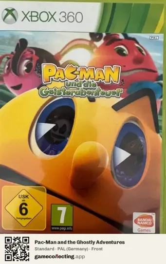 Pac-Man and the Ghostly Adventures Xbox 360, Germany box front