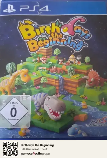 Birthdays the Beginning PlayStation 4, Germany box front