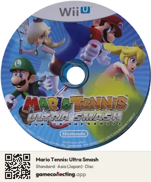 Mario Tennis: Ultra Smash Nintendo Wii U, Asia disc