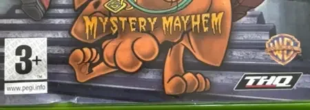 Scooby-Doo! Mystery Mayhem, the PEGI square on its front