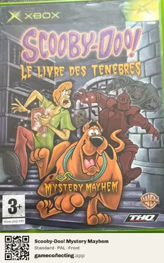 Scooby-Doo! Mystery Mayhem Xbox, PAL box front