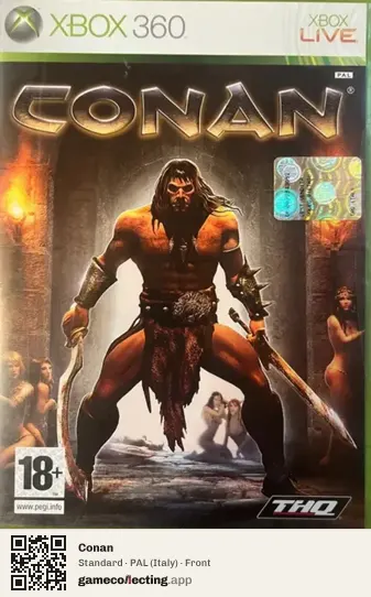 Conan Xbox 360, Italy box front