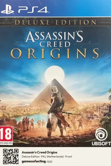 Assassin's Creed Origins PlayStation 4, Netherlands box front