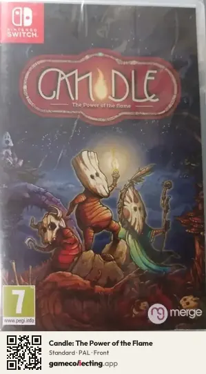 Candle: The Power of the Flame Nintendo Switch, PAL box front