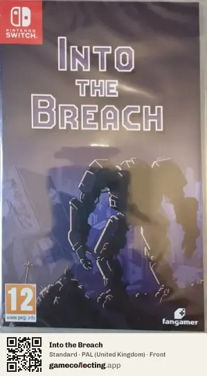 Into the Breach Nintendo Switch, United Kingdom box front