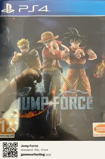 Jump Force PlayStation 4, PAL box front