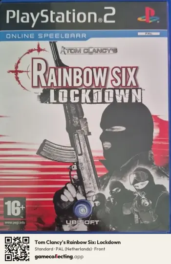 Tom Clancy's Rainbow Six: Lockdown PlayStation 2, Netherlands box front