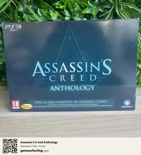 Assassin's Creed Anthology PlayStation 3, PAL box front