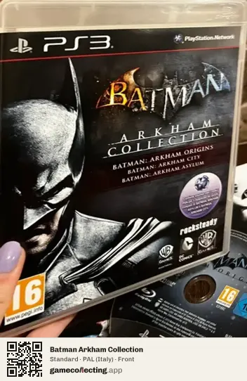 Batman Arkham Collection PlayStation 3, Italy box front