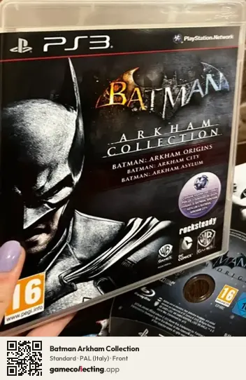 Batman Arkham Collection PlayStation 3, Italy box front