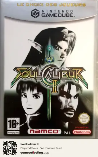SoulCalibur II Nintendo GameCube, France box front