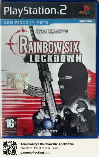 Tom Clancy's Rainbow Six: Lockdown PlayStation 2, France box front
