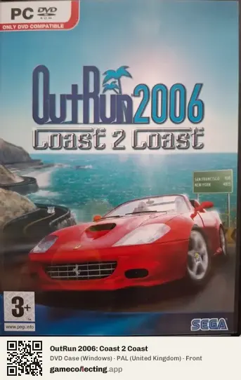 OutRun 2006: Coast 2 Coast Computer, United Kingdom box front