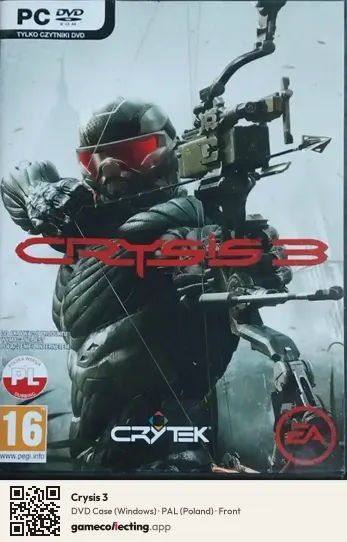 Crysis 3 Computer, Poland box front