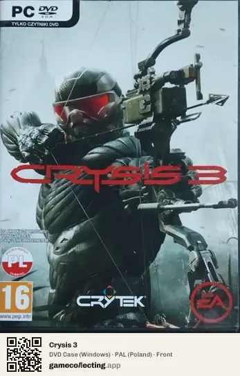 Crysis 3 Computer, Poland box front