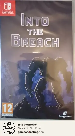 Into the Breach Nintendo Switch, PAL box front
