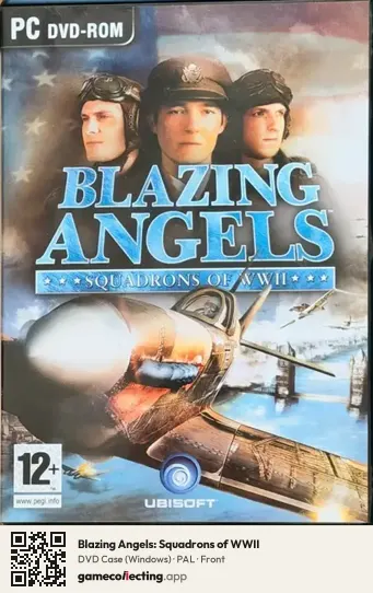 Blazing Angels: Squadrons of WWII Computer, PAL box front