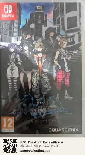 NEO: The World Ends with You Nintendo Switch, France box front