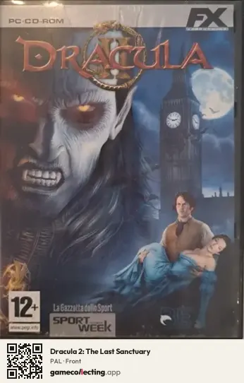 Dracula 2: The Last Sanctuary Computer, PAL box front